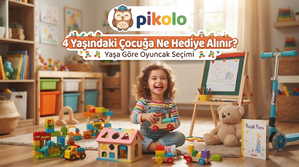 4 Yaşındaki Çocuğa Ne Hediye Alınır? Yaşa Göre Oyuncak Seçimi