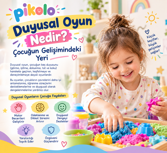 Duyusal Oyun Nedir? Çocuğun Gelişimindeki Yeri
